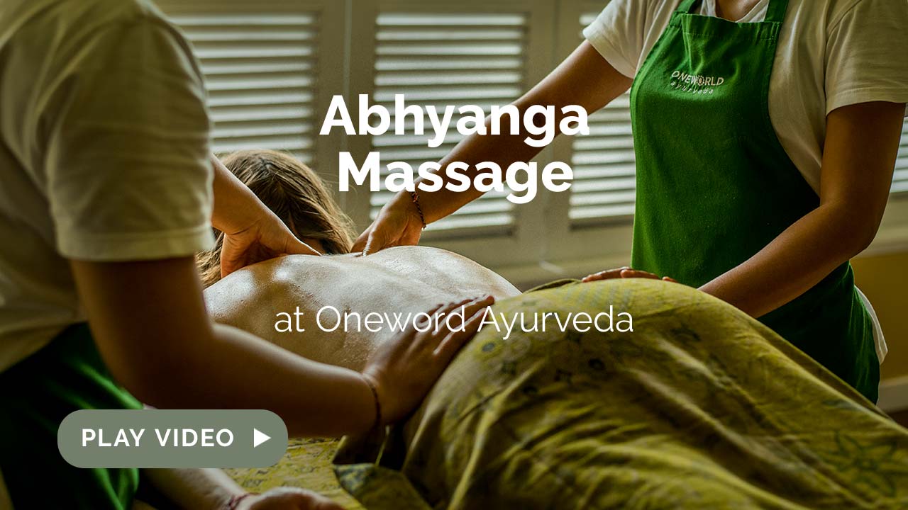 Ayurvedic Abhyanga treatment video
