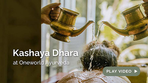 Kashaya Dhara Treatment for skin, mind and muscle related problems